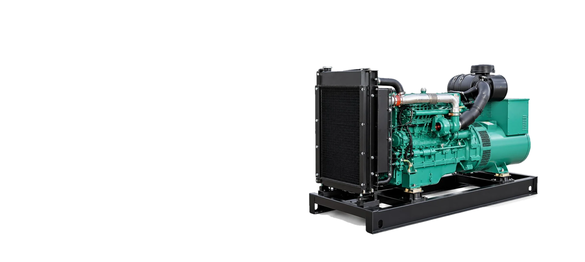 Large diesel generator set