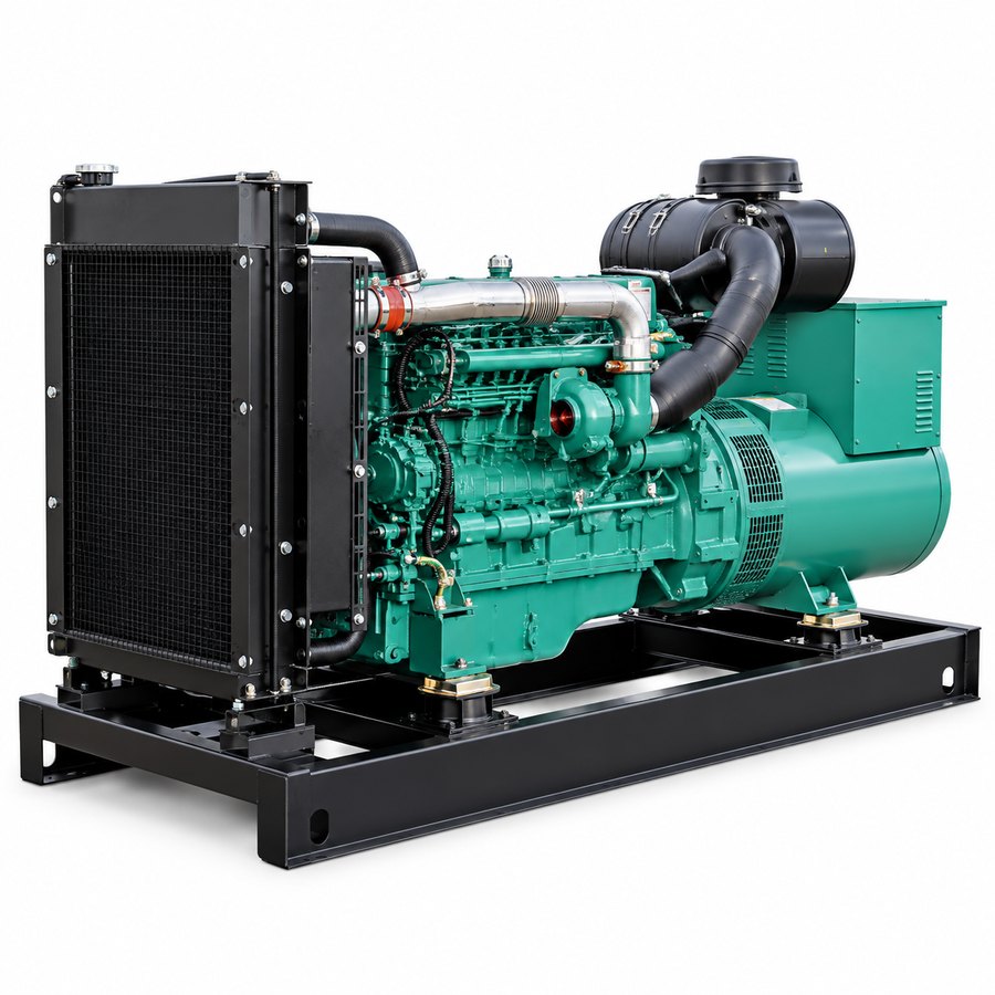 Open diesel generator set