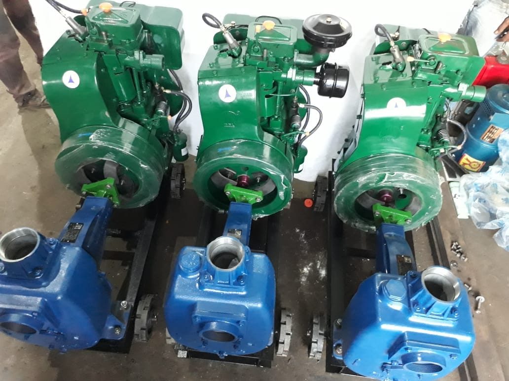 Engine driven pump sets