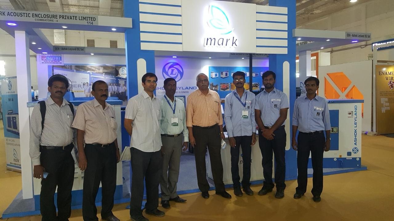 Exhibition stall, DG set